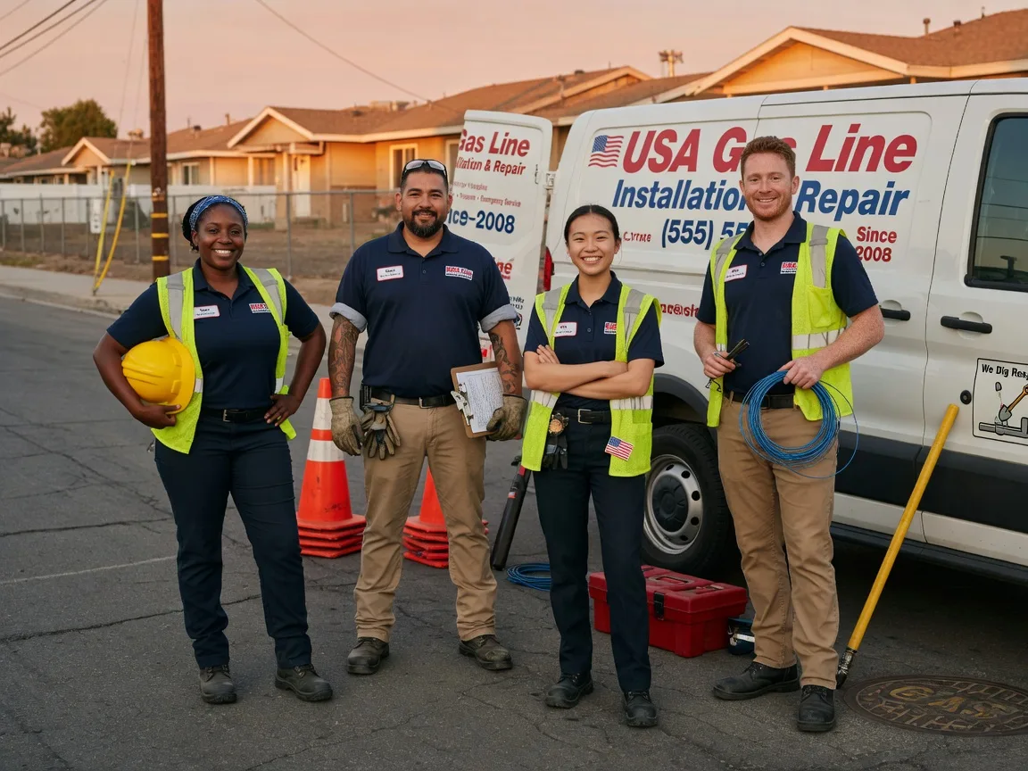 Gas Line Installation company in Kaplan, LA